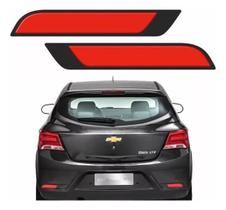 Kit Adesivo Refletivo Do Para-Choque Traseiro Onix 20172018