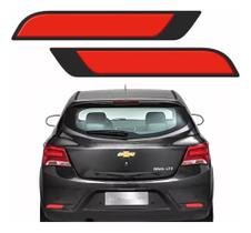 Kit Adesivo Refletivo Do Para-choque Traseiro Onix 20172018