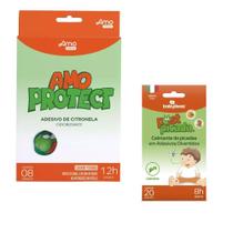 Kit Adesivo Repelente + Adesivo Calmante Post Picada