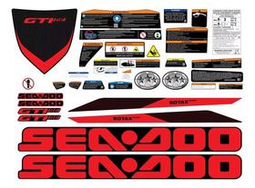 Kit Adesivo Sea Doo Gti 130 Se Ano 2022 / 2023 Kit Adesivo Sea Doo Gti 130 Se Ano 2022 / 2023