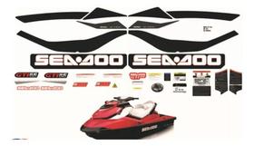 Kit Adesivo Seadoo Gti 130se 2012 Vermelho