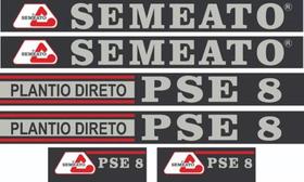 Kit Adesivo - Semeato Pse 8 Para Máquinas De Plantio Kit Adesivo - Semeato Pse 8 Para Máquinas De Plantio