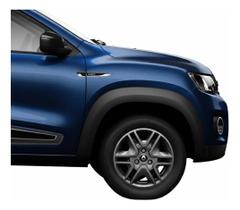 Kit Adesivo Soleira Paralama Resinado Faixa Lateral Kwid