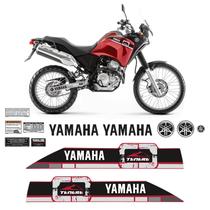 Kit Adesivo Tenere 250 2015/2016 Moto Yamaha Emblemas Tanque