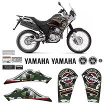 Kit Adesivo Tenere 250 2018/2019 Moto Yamaha Emblemas Tanque