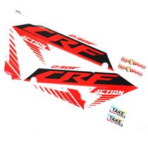 Kit Adesivo Vinil Completo Take Moto Honda CRF 230 2008/2021 Kit Adesivo Vinil Completo Take Moto Honda CRF 230 2008/2021