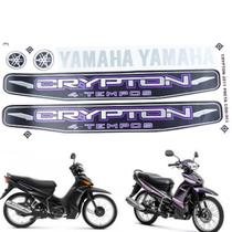 Kit adesivo yamaha crypton t115 2011 preto - JOTAESSE