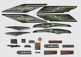 Kit Adesivo Yamaha Sho 2009 Cor Verde