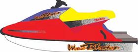 Kit Adesivo Yamaha Wave Blaster 95 Cor Azul Kit Adesivo Yamaha Wave Blaster 95 Cor Azul