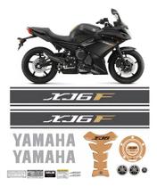 Kit Adesivo Yamaha Xj6f + Tankpad Tanque Resinado Xj6f1107