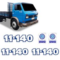 Kit Adesivos 11-140 Emblemas Caminhão Mwm Volkswagen