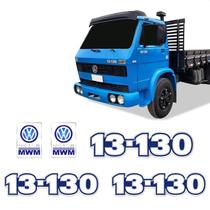 Kit Adesivos 13-130 Emblemas Caminhão Mwm Volkswagen