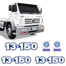 Kit Adesivos 13-150 Emblemas Caminhão Mwm Volkswagen
