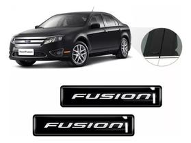 Kit Adesivos 2 Emblemas Lateral Coluna Fusion Resinado 3d Kit Adesivos 2 Emblemas Lateral Coluna Fusion Resinado 3d