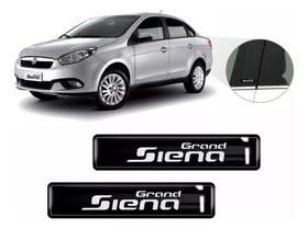 Kit Adesivos 2 Emblemas Lateral Coluna Grand Siena Resinado Kit Adesivos 2 Emblemas Lateral Coluna Grand Siena Resinado