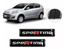 Kit Adesivos 2 Emblemas Lateral Coluna Sporting Resinado 3d Kit Adesivos 2 Emblemas Lateral Coluna Sporting Resinado 3d