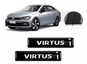 Kit Adesivos 2 Emblemas Lateral Coluna Virtus Resinado 3d Kit Adesivos 2 Emblemas Lateral Coluna Virtus Resinado 3d