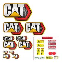 Kit Adesivos 31pç ORAJET Compatível CAT 315D 21/22 Kit Adesivos 31pç ORAJET Compatível CAT 315D 21/22
