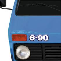 Kit Adesivos 6-90 Emblema Caminhão Volkswagen Mwm Resinado