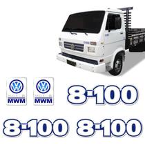 Kit Adesivos 8-100 Emblemas Caminhão Mwm Volkswagen Resinado