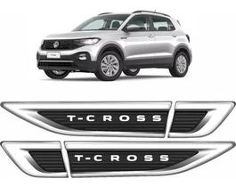 Kit Adesivos Aplique Cromado Resinado Tcross Luxo Resitank Kit Adesivos Aplique Cromado Resinado Tcross Luxo Resitank