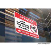 Kit Adesivos Área Monitorada por Câmera