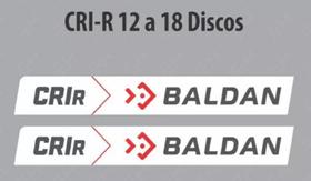 Kit Adesivos Baldan Grade Cri-R 12 A 18 Discos