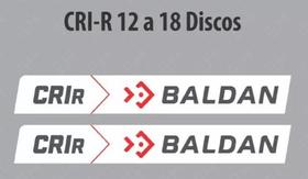 Kit Adesivos Baldan Grade Cri-r 12 A 18 Discos