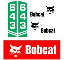 Kit Adesivos Bobcat 643 Completo 15un Compatível