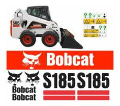 Kit Adesivos Bobcat S185 compatível Mini Carregadeira