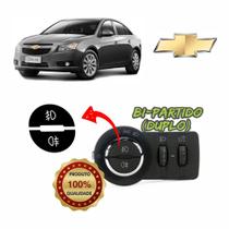 Kit Adesivos - Botões do Farol do Cruze, S10, Tracker e outros Restauração Descascados