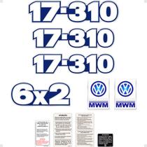 Kit Adesivos Caminhão 17-310 6x2 Emblemas Resinados Genérico Kit Adesivos Caminhão 17-310 6x2 Emblemas Resinados Genérico