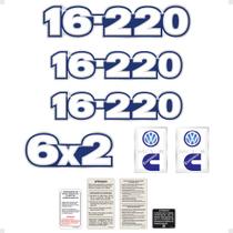 Kit Adesivos Caminhão VW 16-220 Emblemas Resinados Generico Kit Adesivos Caminhão VW 16-220 Emblemas Resinados Generico