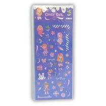 Kit Adesivos Candy Girl da UNISO