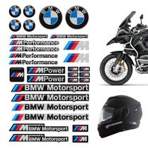 Kit Adesivos Capacete Bmw Motorsport Moto Refletivo Emblemas Kit Adesivos Capacete Bmw Motorsport Moto Refletivo Emblemas
