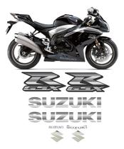 Kit Adesivos Carenagem Suzuki GSXR 1000 2009 Preta
