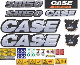 Kit Adesivos Case Sr 150 Para Mini Carregadeira