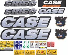 Kit Adesivos Case Sr 150 Para Mini Carregadeira
