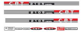 Kit Adesivos Cbt 2105 Diesel