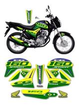 Kit Adesivos Cg Start 160 Carenagem Escapamento Brasil