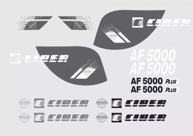 Kit Adesivos - Ciber Af 5000 Plus
