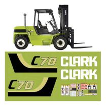 Kit Adesivos Clark C70 Completo