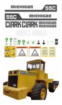 Kit Adesivos Clark Michigan 55c