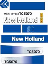 Kit Adesivos Colheitadeira New Holland Tc 5070