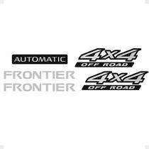 Kit Adesivos Compatíveis Com Frontier 4x4 Off Road Automatic