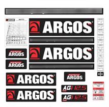 Kit Adesivos Compatível Argos AGI 12.5 Munck 16un Kit Adesivos Compatível Argos AGI 12.5 Munck 16un
