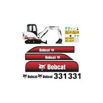 Kit Adesivos Compatível Bobcat 331 c/ Etiquetas Kit Adesivos Compatível Bobcat 331 c/ Etiquetas