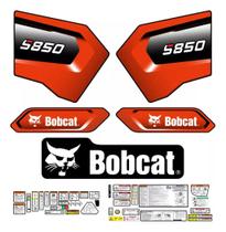 Kit Adesivos Compatível Bobcat S850 2020 (35un)