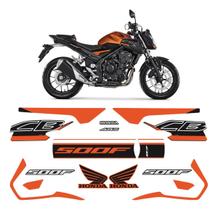 Kit Adesivos Compatível CB 500F 2020/2021 Laranja Kit Adesivos Compatível CB 500F 2020/2021 Laranja