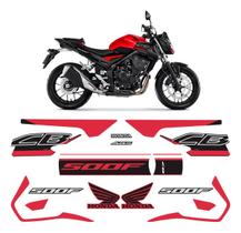 Kit Adesivos Compatível CB 500F 2020/2021 Vermelha